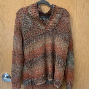 prAna Knit Sweater Medium | Cozy Boho Outdoor Layer